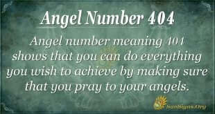 Angel Number 404