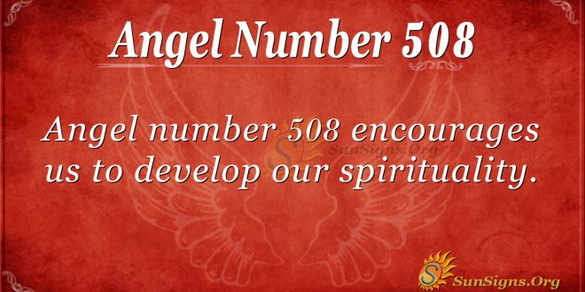 Angel Number 508