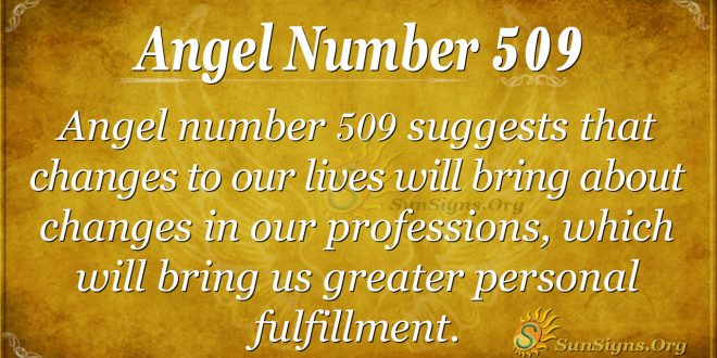 Angel Number 509