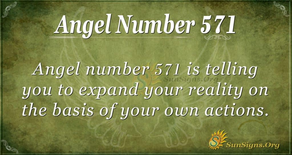 angel number 571