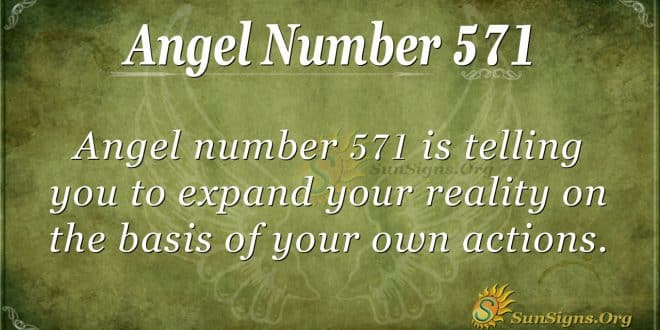 angel number 571