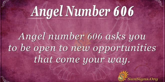angel number 606