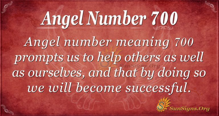 Angel Number 700 Meaning: Having Positive Intentions | SunSigns.Org
