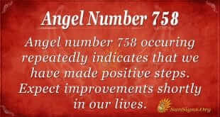 Angel Number 758