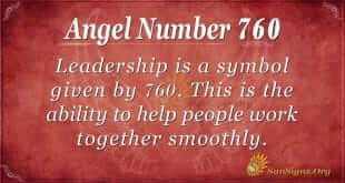 Angel Number 760