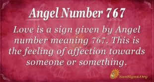 Angel Number 767