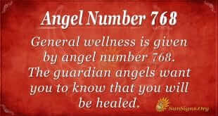 Angel Number 768