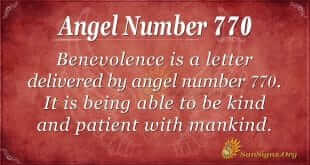 Angel Number 770
