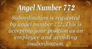 Angel Number 772