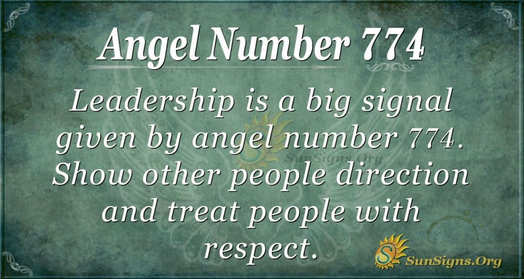 Angel Number 774 Meaning Sunsigns Org