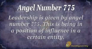 Angel Number 775