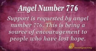 Angel Number 776