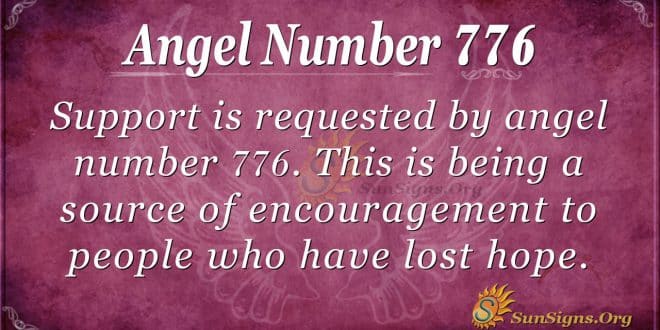 Angel Number 776