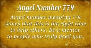 Angel Number 779