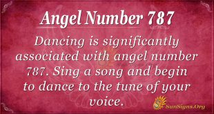 Angel Number 787