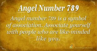 Angel Number 789