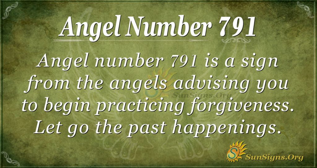 Angel Number 791