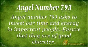 Angel Number 793