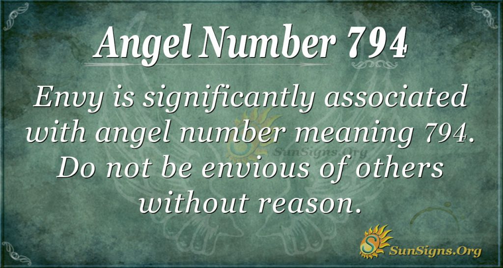 Angel Number 794