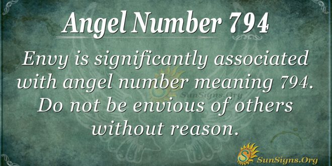 Angel Number 794