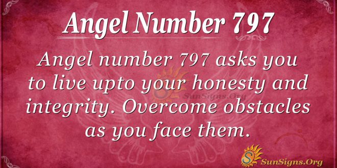 Angel Number 797