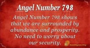 Angel Number 798