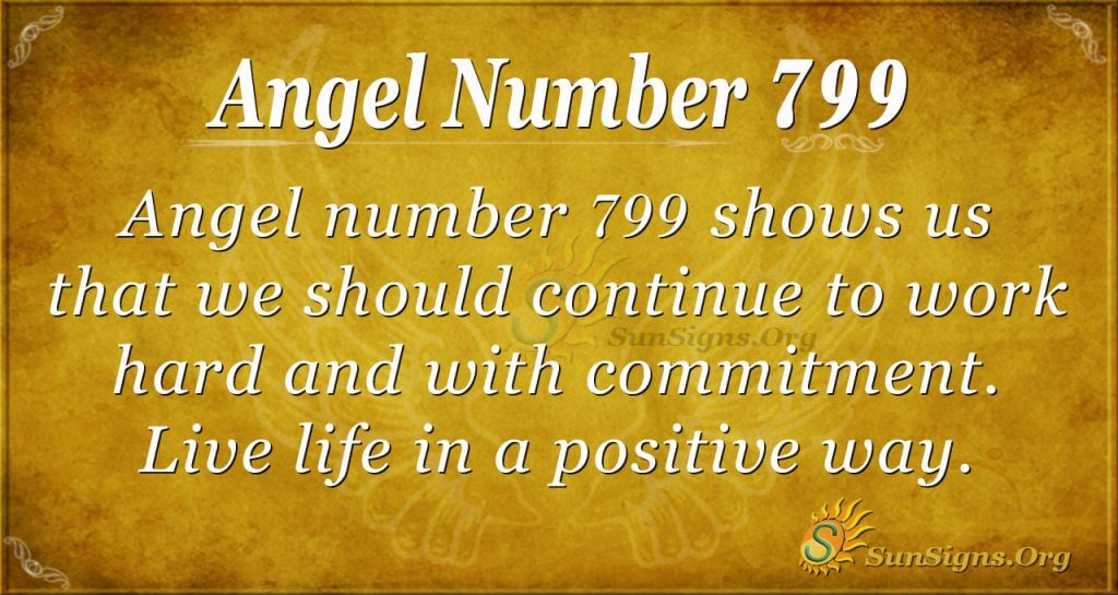 Angel Number 799