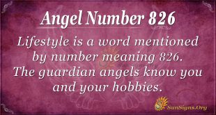 angel number 826