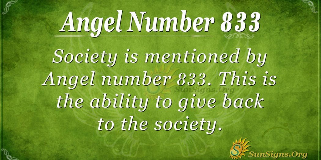 Angel Number 833 Meaning: Learn To Listen - SunSigns.Org