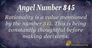 angel number 845