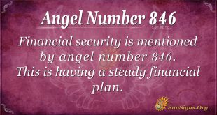 angel number 846