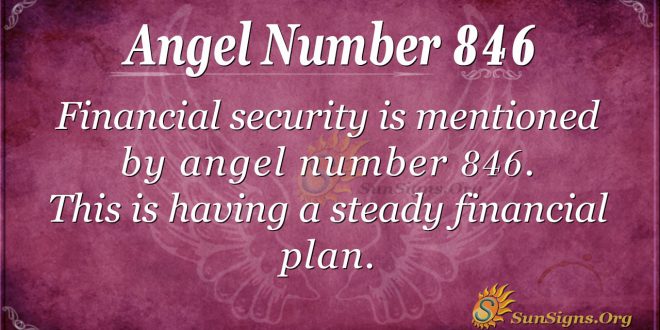 angel number 846