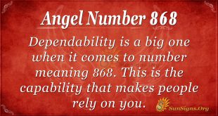 angel number 868