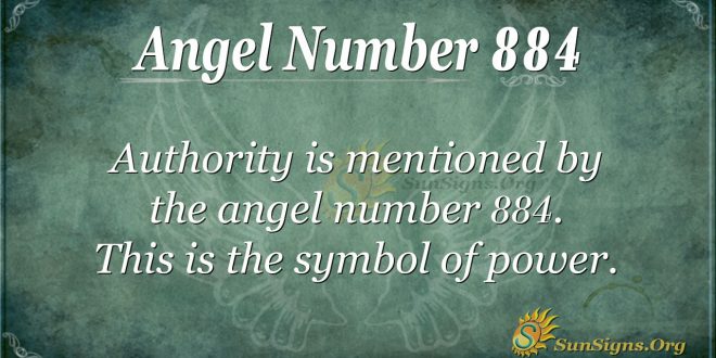 angel number 884