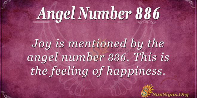 angel number 886