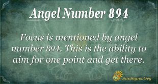 angel number 894