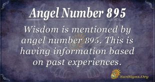 angel number 895