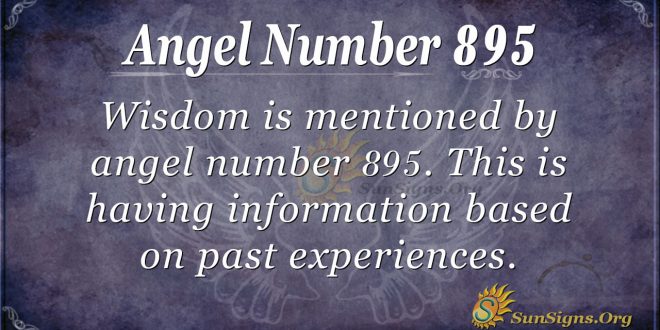 angel number 895