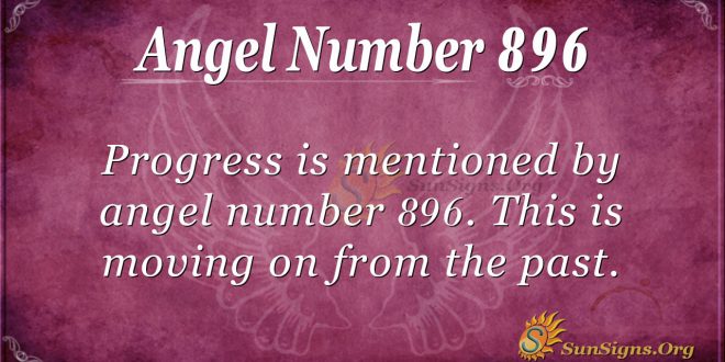 angel number 896
