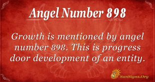 angel number 898