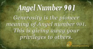 angel number 901