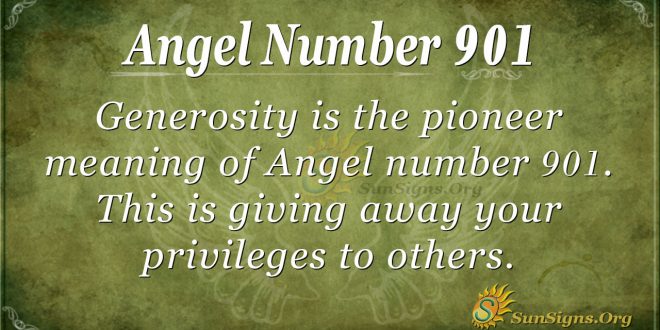 angel number 901