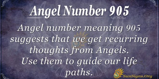 angel number 905
