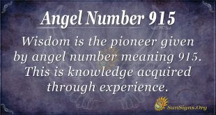 angel number 915
