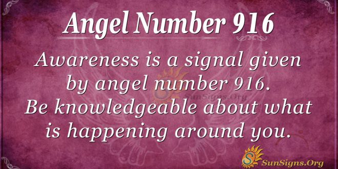 angel number 916