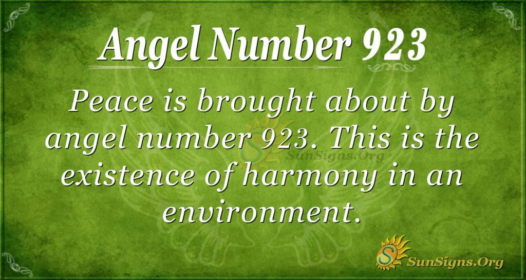 angel number 923