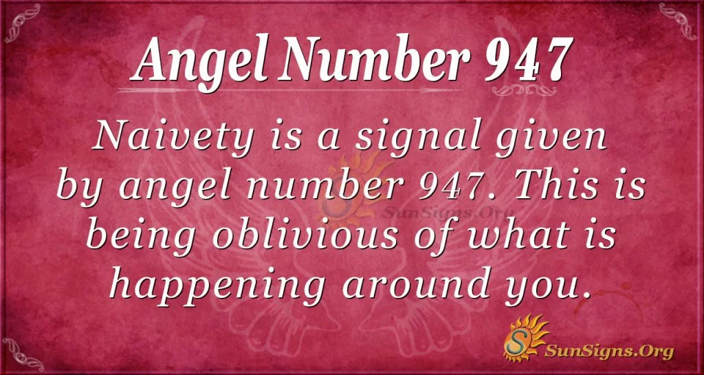 angel number 947