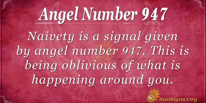 angel number 947