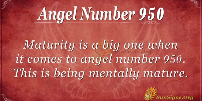 angel number 950