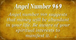 angel number 969